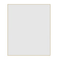 CS9075GD Rectangular Gold Framed Mirror Including Demister