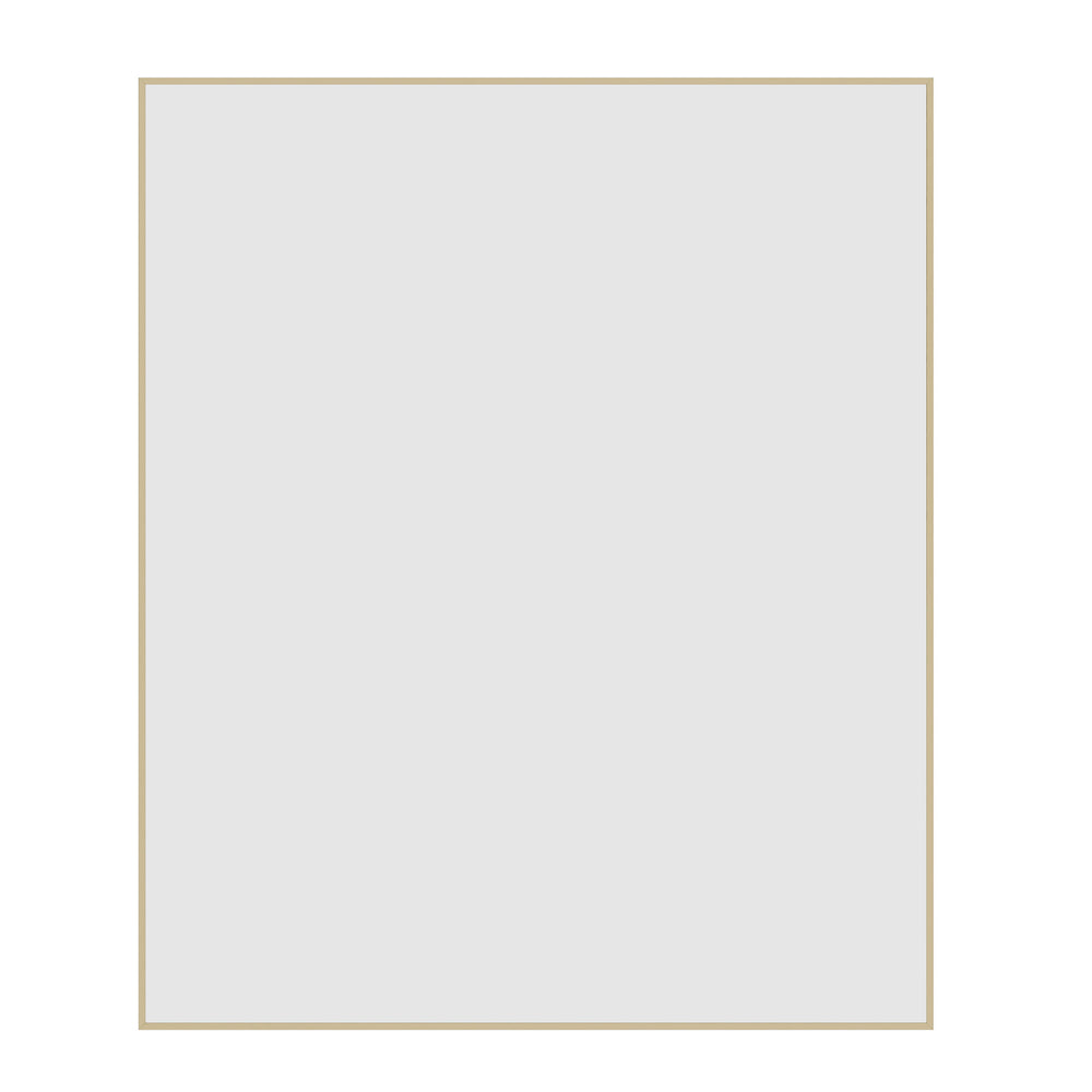 CS9075G Rectangular Gold Framed Mirror