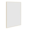 CS9075G Rectangular Gold Framed Mirror