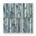 CURL AMAZONIA NATURAL STONE MINI FLUTE MOSAIC TILE