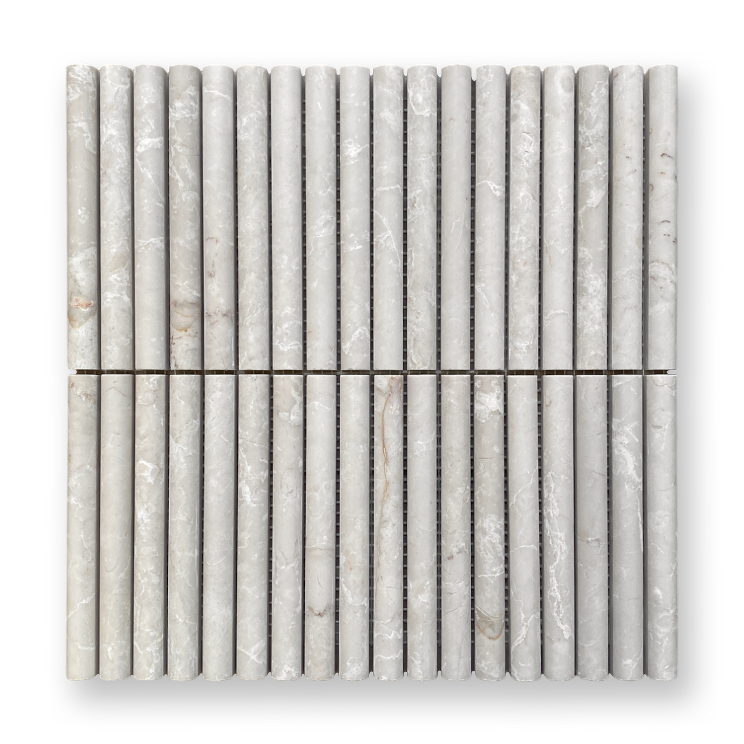 CURL BOTTICINO LIMESTONE FLUTED MOSAIC TILE
