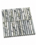 CURL AMAZONIA NATURAL STONE MINI FLUTE MOSAIC TILE
