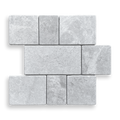 CALELLA TUNDRA GREY RECTANGLE AND SQUARE MOSAIC TILE