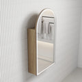 Canterbury LED Shaving Cabinet Matte White