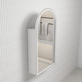 Canterbury LED Shaving Cabinet Matte White