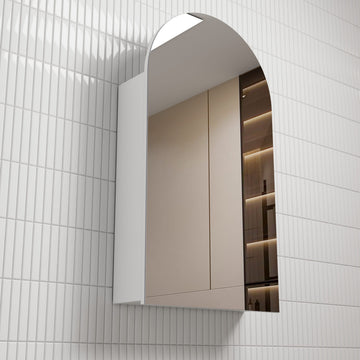 Canterbury Shaving Cabinet - Matte White