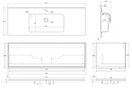 Capture 1200mm Wall Hung Vanity