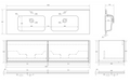 Capture 1500mm Wall Hung Vanity