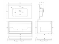 Capture 750mm Wall Hung Vanity