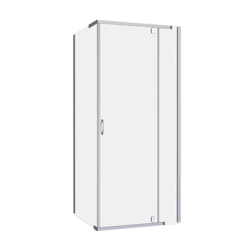 Cascade 900/1000/1200 Semi-Frameless Pivot Shower Screen — Shower Screens & Enclosures, Shower Screen Hardware