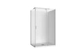 Cascade 900/1000/1200 Semi-Frameless Pivot Shower Screen