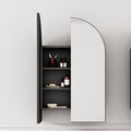 Archied Shaving Cabinet Matte  Black