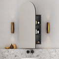 Archied Shaving Cabinet Matte  Black