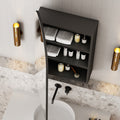 Archied Shaving Cabinet Matte  Black