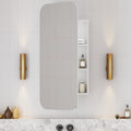 Rec 450mm Shaving Cabinet Matte White