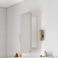 Rec 450mm Shaving Cabinet Matte White