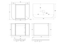 V-Groove 600mm Wall Hung Vanity