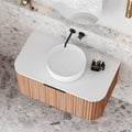 V-Groove 900mm Wall Hung Vanity