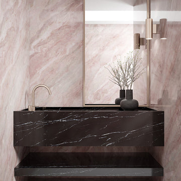Round Hob Mounted Swivel Spout