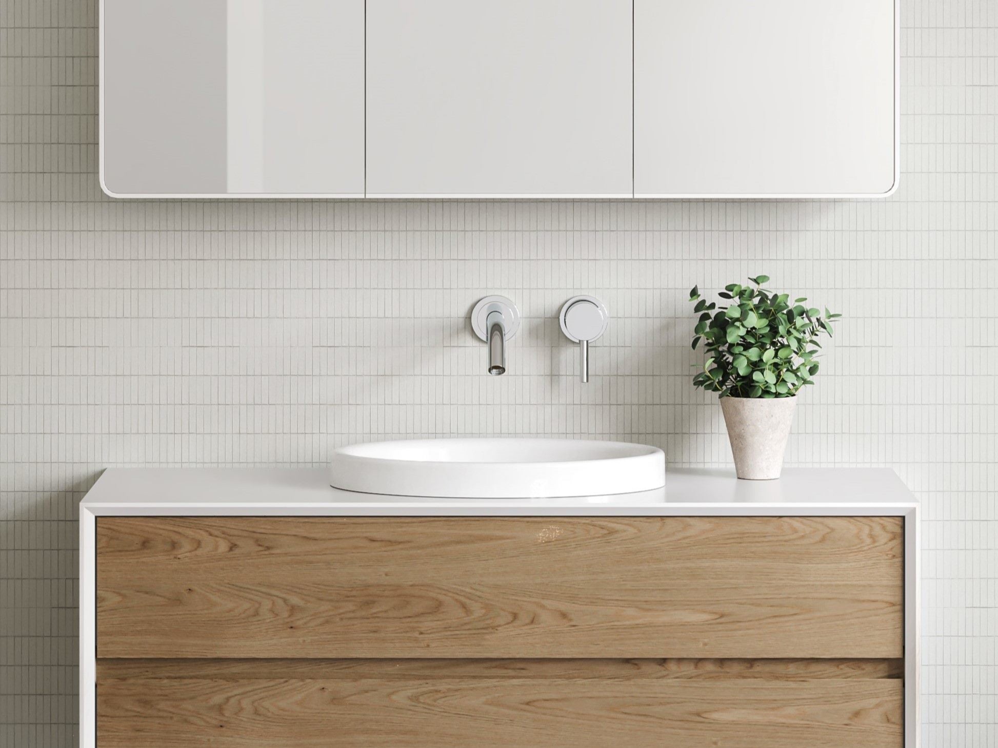 Timberline Coast Basin White Gloss