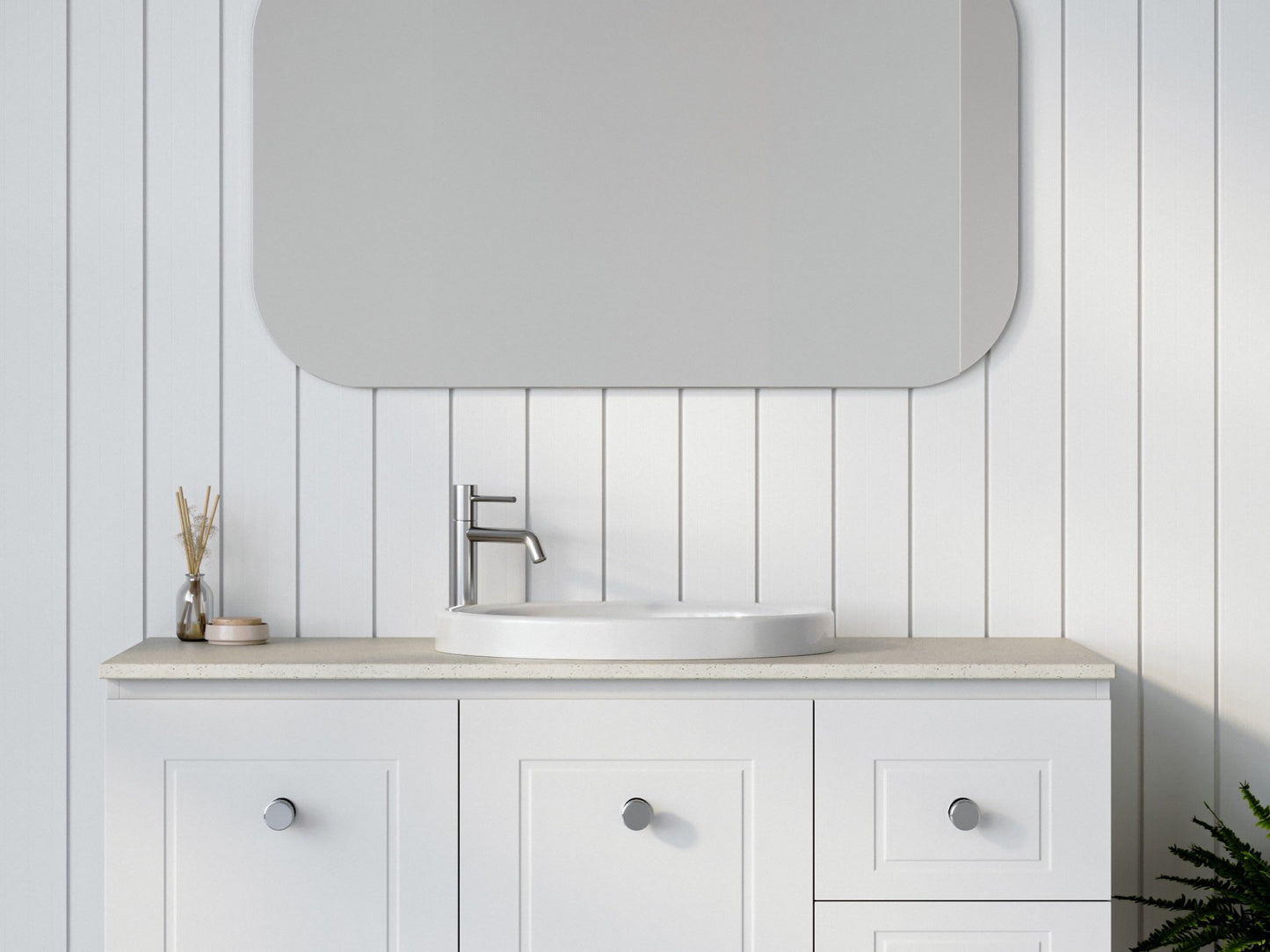 Timberline Coast Basin White Gloss