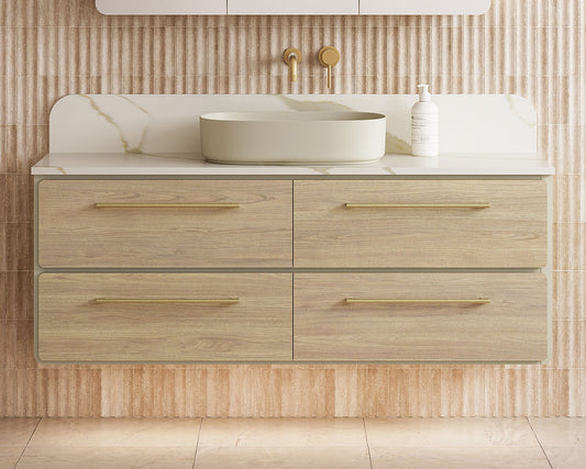 Timberline Colby Vanity White Gloss