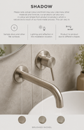 Meir Round Shower Rose 200MM - Shower Head — PVD Brushed Nickel, Brushed Nickel