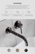 Lavello Round Steel Bathroom Basin 380 x 110 - PVD Shadow