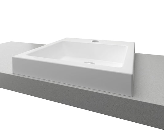 Timberline Cove Basin 1TH White Gloss
