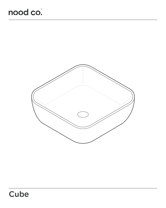 Cube Basin (Paperbark)