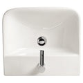 Cygnet 500 Semi Recessed Basin - 1 Taphole - Overflow