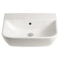 Cygnet Wall Basin No Taphole 550mm with Fixing Kit