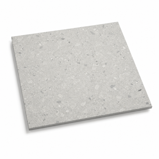 DONATELLA SILVER GREY TERRAZZO LOOK TILE