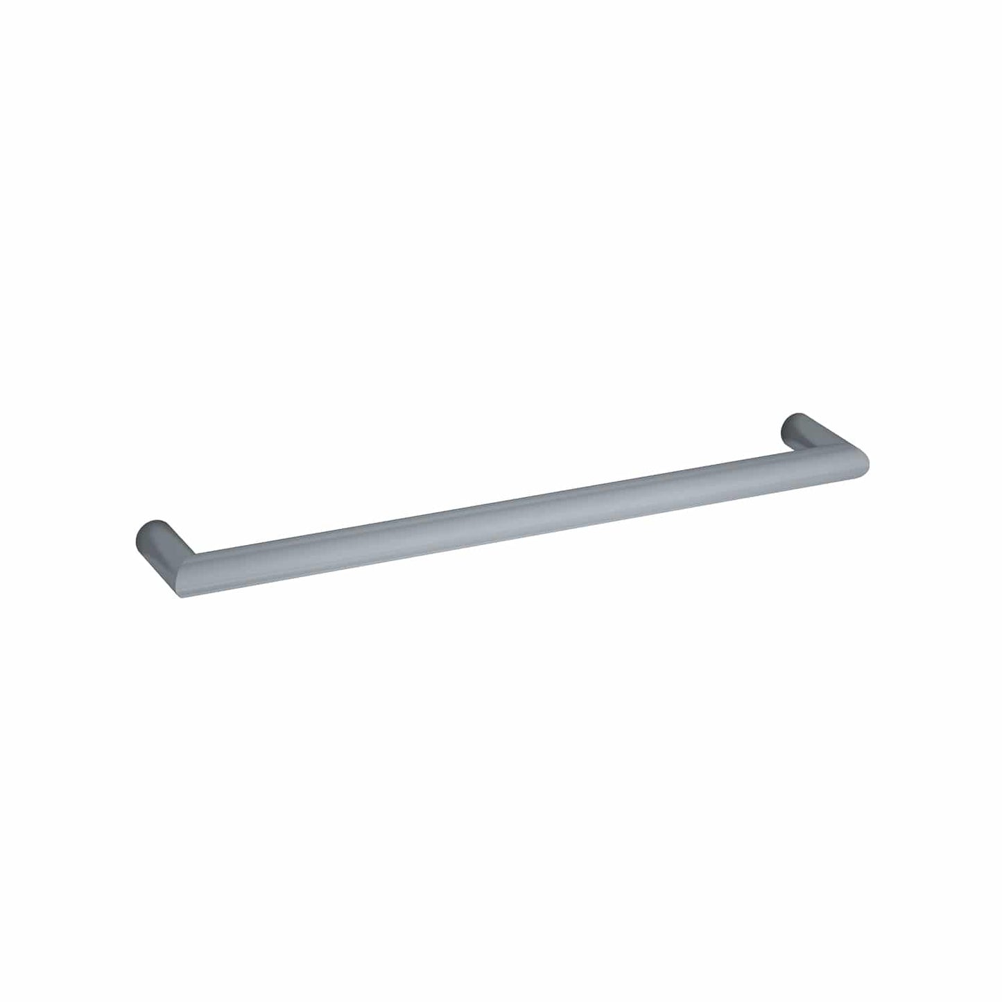 DSR6GM Gun Metal Round Single Bar Heated Towel Rail