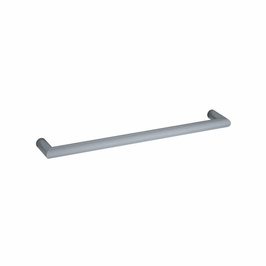 DSR6GM Gun Metal Round Single Bar Heated Towel Rail