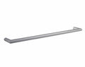 DSR8BR Brushed Round Single Bar Heated Towel Rail