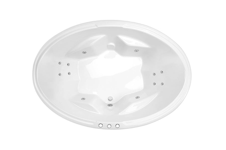 Duo 1850 Santai 12-Jet Spa Bath