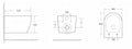 Devito Tornado Rimless Flush Wall-hung Pan LK-DV305WHP