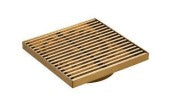 Gold Grills square floor drain (80 mm)DX444BG
