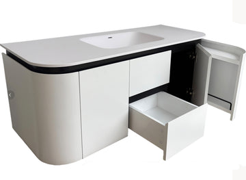 Devito Modern Wall Hung Vanity PVC Cabinet LK-MD1521W