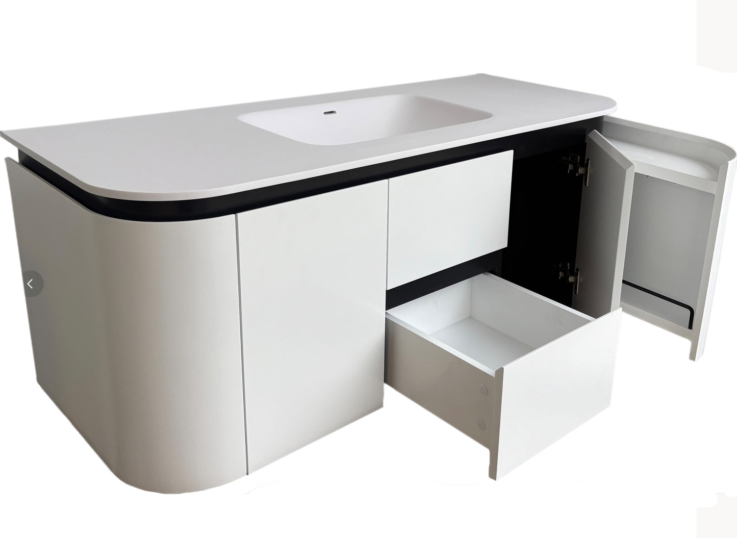 Devito Modern Wall Hung Vanity PVC Cabinet LK-MD750W