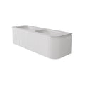 Estella Modern Wall Hung Vanity PVC Cabinet Matte White