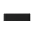 Estella Modern Wall Hung Vanity PVC Cabinet Matte Black