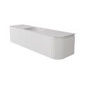 Estella Modern Wall Hung Vanity PVC Cabinet Matte White