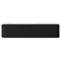 Estella Modern Wall Hung Vanity PVC Cabinet Matte Black