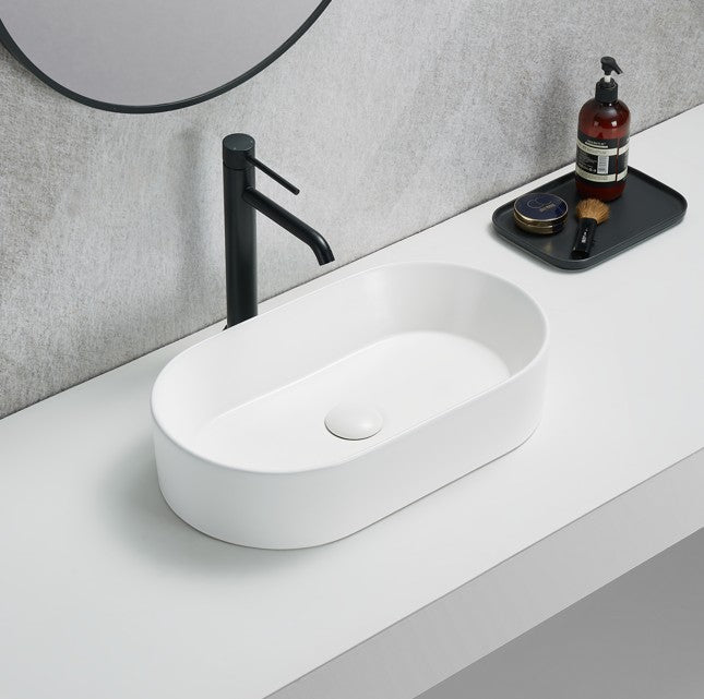 Ellips Fine Ceramic Above Counter Basins LK-ELA520