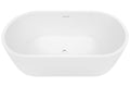Elisi 1700 Freestanding Bath with Integrated Overflow