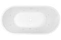 Elisi 1700 Freestanding Spa Bath 12-Jets with Integrated Overflow