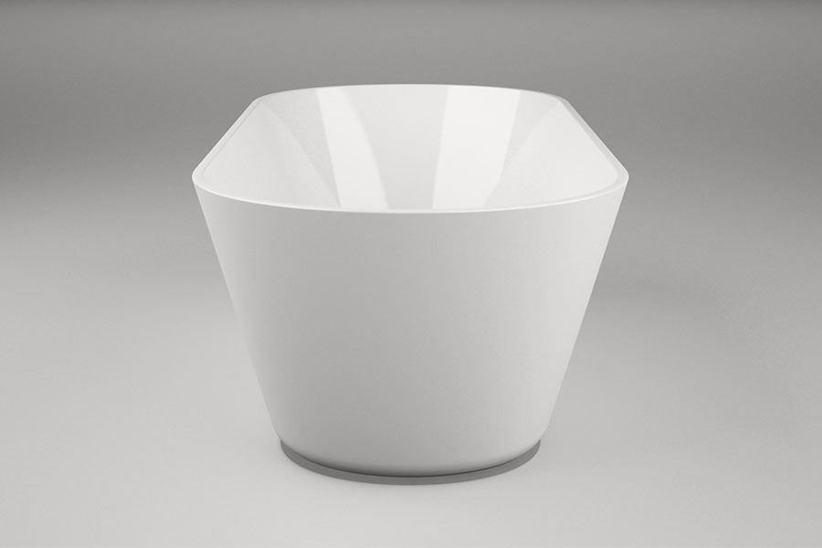 Elinea 1500/1790 Freestanding Bath (White)