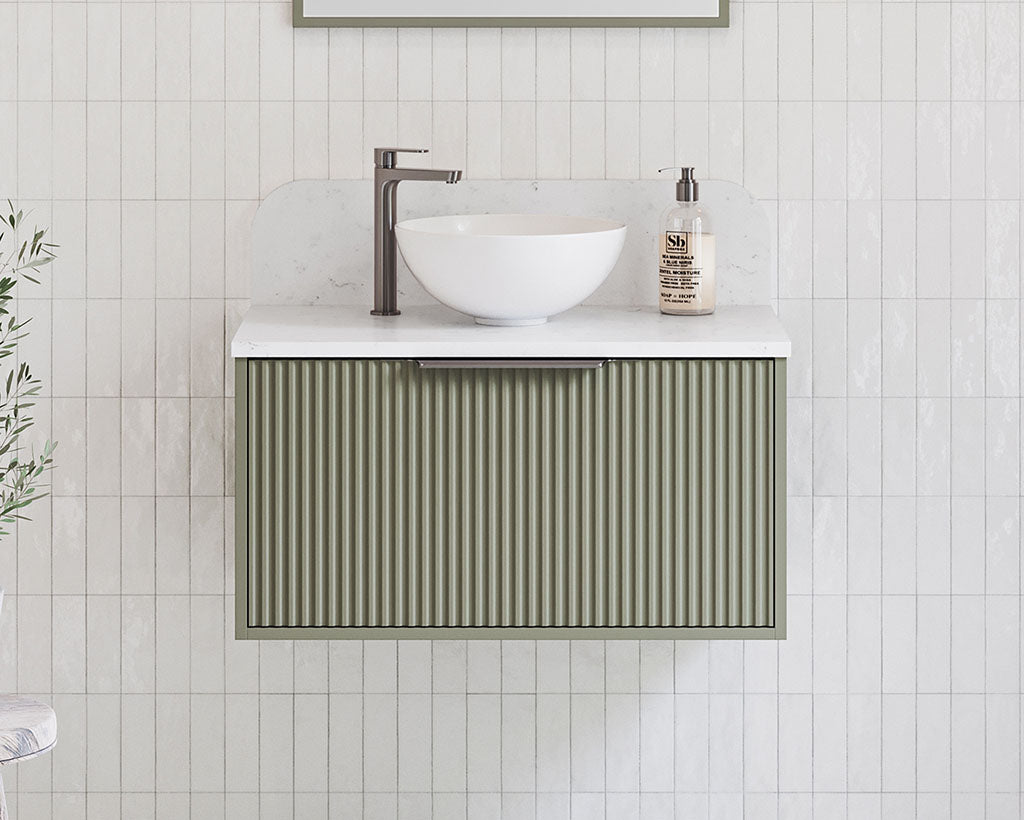 Timberline Elwood Vanity White Gloss